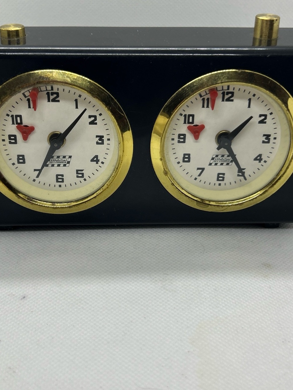 APF V ROLLAND Chess clock Vintage Analog Timer Winding VTG GERMANY works great